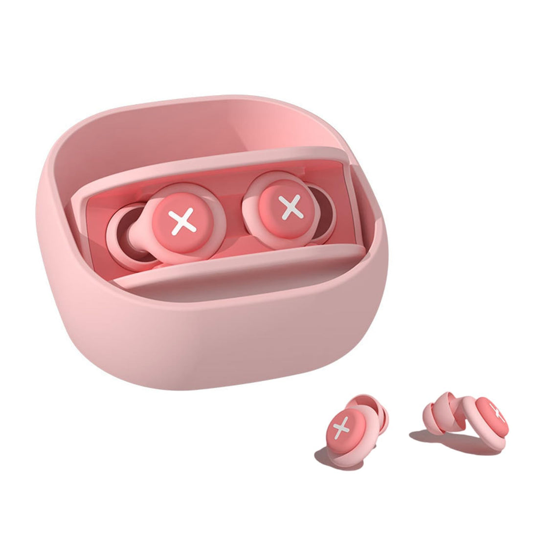 Serenes Peaceful Slumbers Silicone Ear Plugs Block Out of Noise for Sleep and Travel Sound Insulation Ear Protector