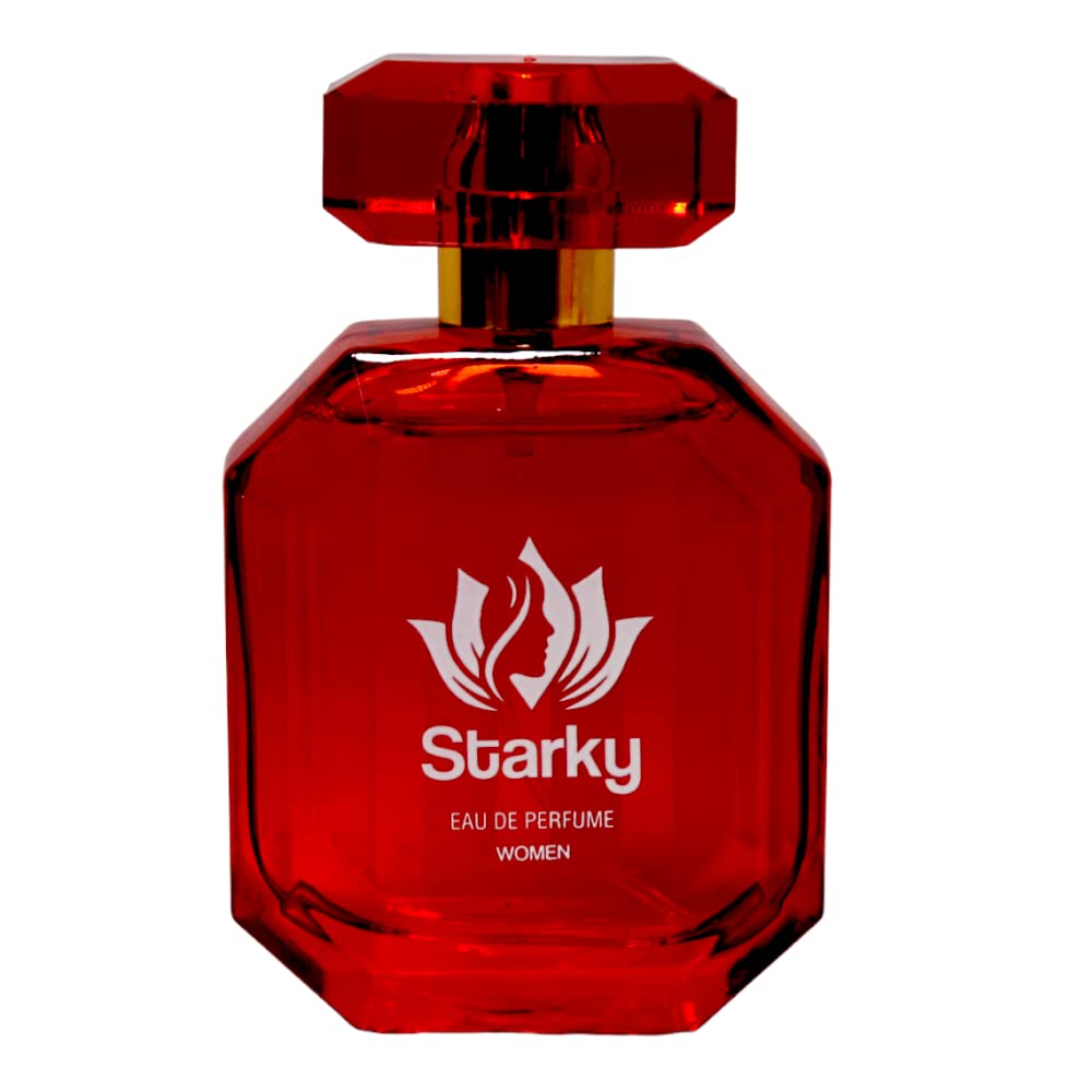 Starky Eau De Perfume Natural Spray Vaporisateur For Women 50ml-Red