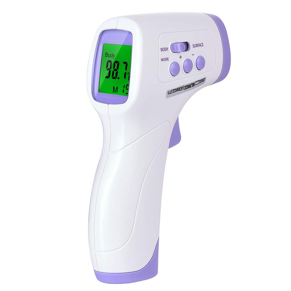 Infrared Thermometer for Adults, Temporal Thermometer for Fever| Thermometer Forehead Fits for All Ages|Contactless Thermometer Easy to Use