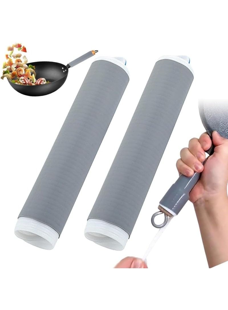Silicone Handle Grip for Pans and Pots1Pc – Heat Resistant up to 250°C, Soft Grip for Safe Cooking, Protects Hands from Burns, Ideal for Frying Pans, Sauce Pans, and Cookware