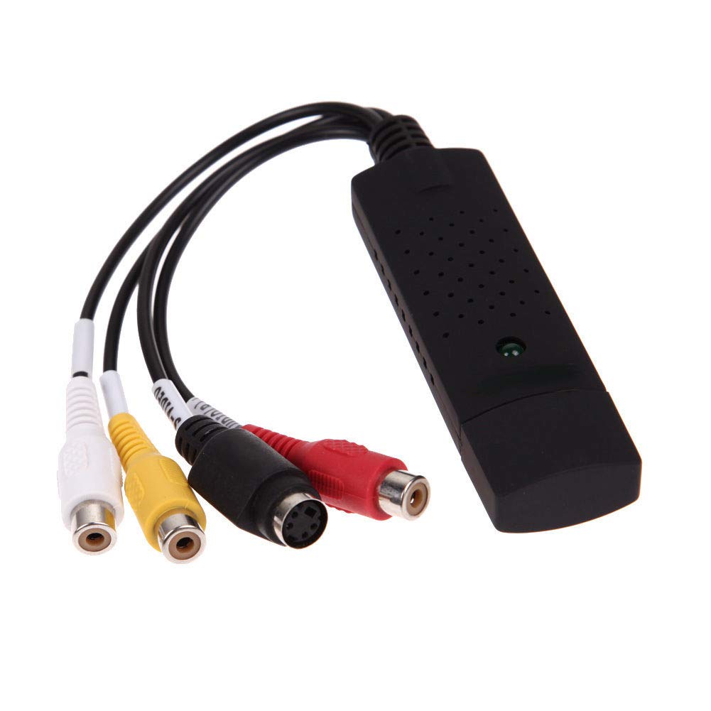 VCR USB 2.0 to PC/DVD Video/Audio Converter Capture Card/Adapter WIN7 8 10