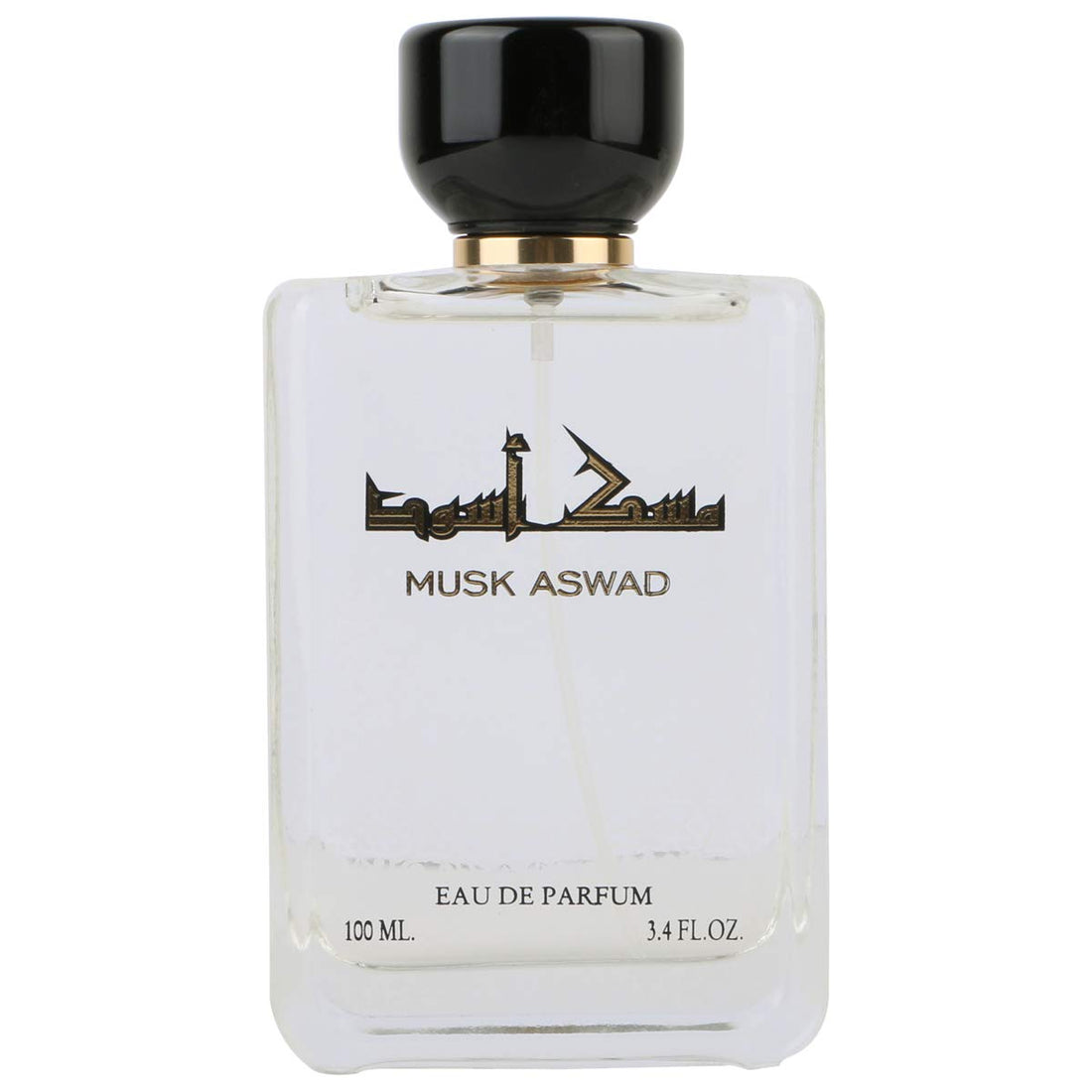 Musk Aswad Perfume by Lattafa for Unisex , 100ml, Eau de Parfum
