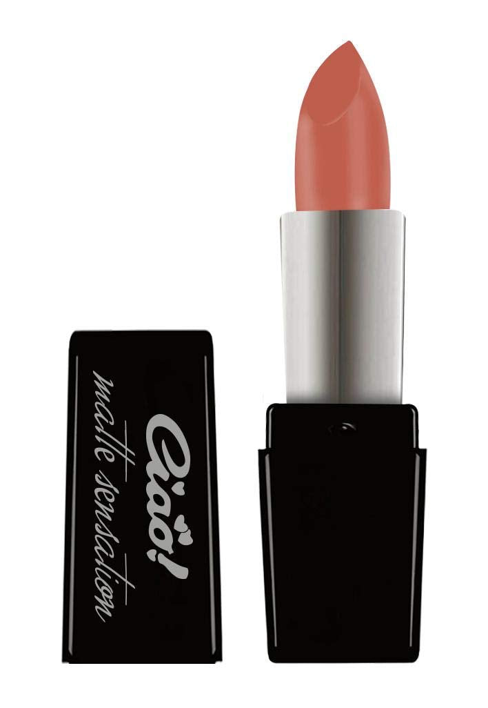 Ciao Matte Sensation Lipstick, Long Lasting Comfortable Wear, Highly Pigmented, Shade 7, 4.5g