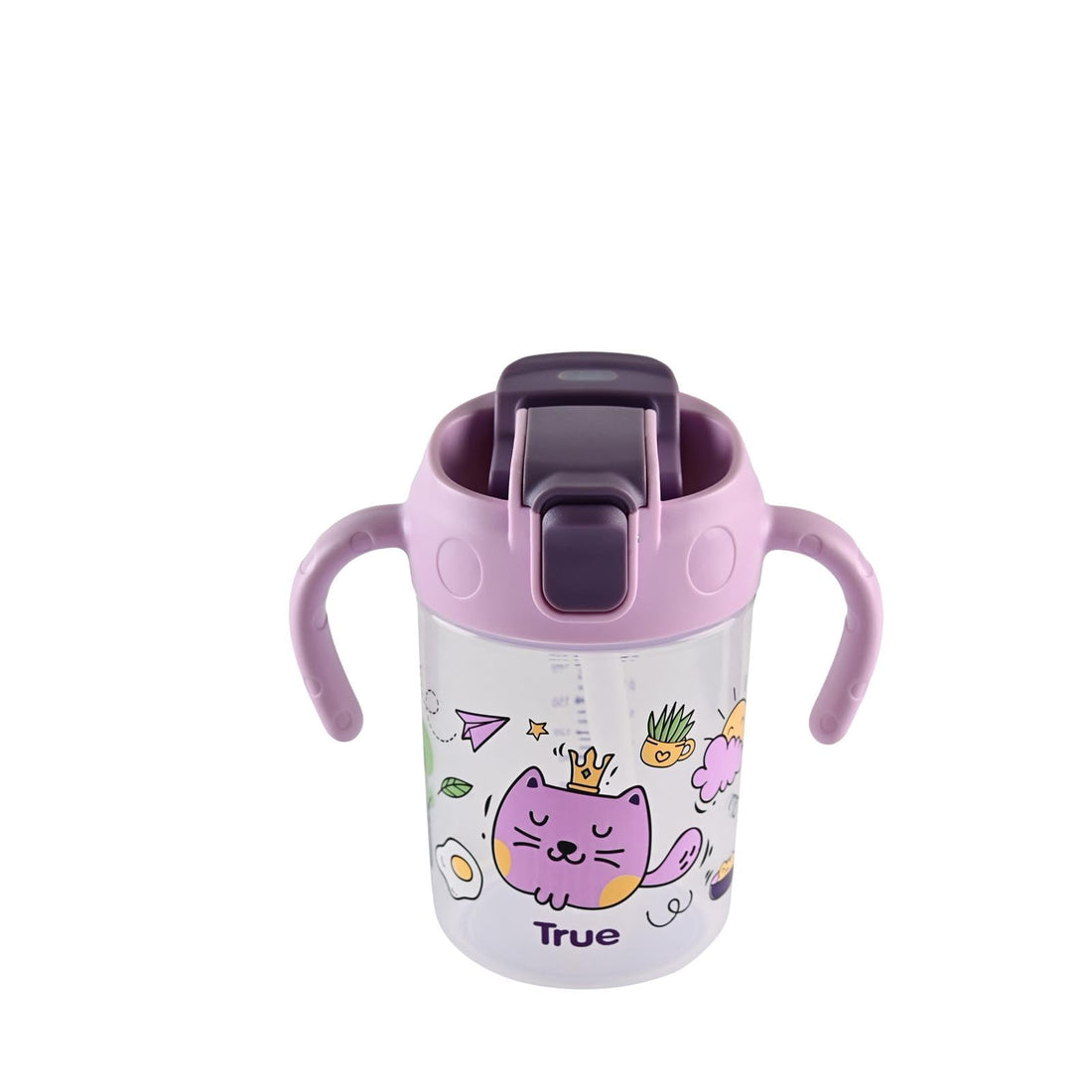 True Gold- 2 Stages Drinking Cup With Handles-300 ml-12+ months-BPA FREE– Silicone Spout-& Hard Spout