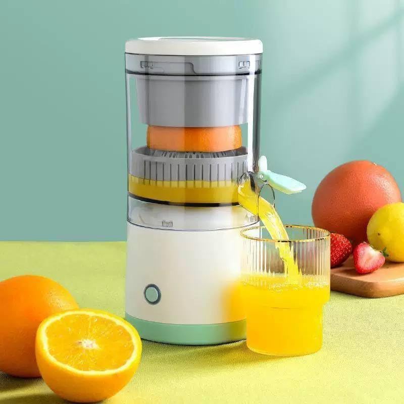 Rechargeable Electric Orange Juicer with USB Cable, Portable Juicer for Oranges, Lemons, Fruits, Modern Design, Easy to Operate and Clean