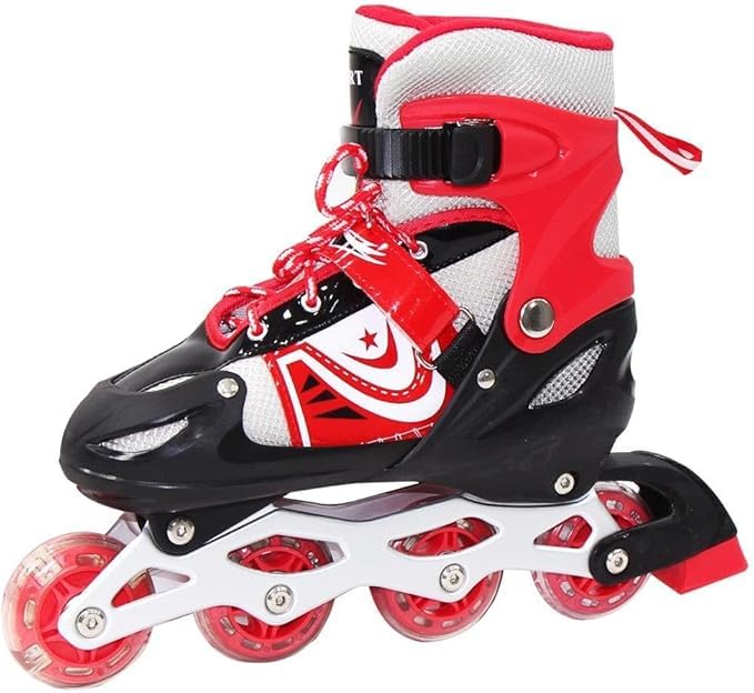 SMART FIT®Other Rustomart roller skates for children, large, red and black, 39-42