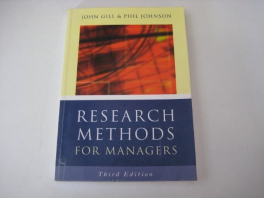Research Methods for Managers
