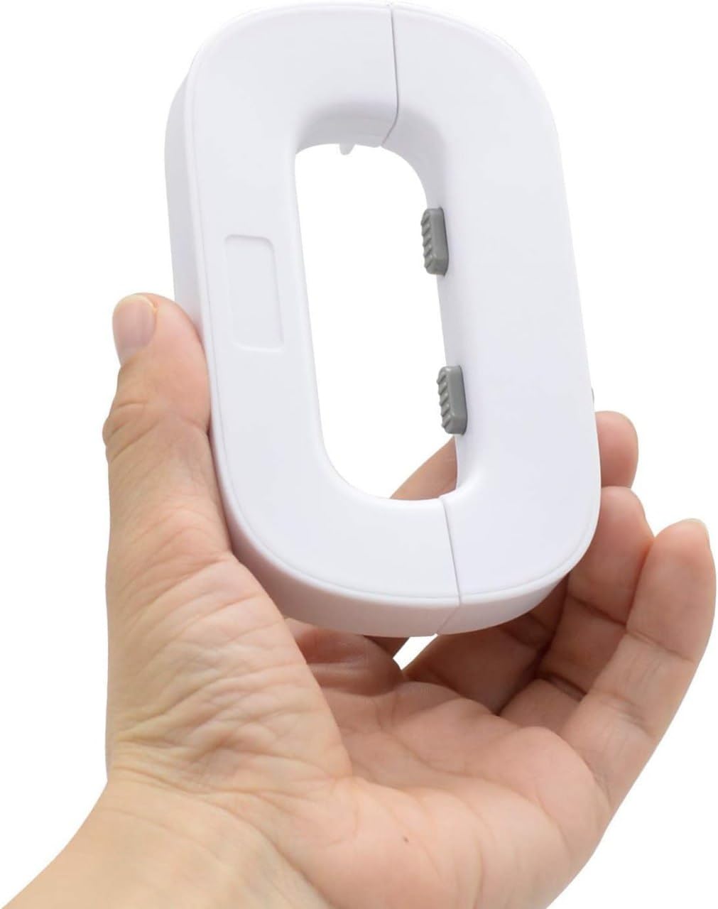Catch Up Refrigerator Door Lock, Baby Safety Lock, Multifunctional Fridge Lock, Refrigerator and Freezer Door Lock Anti-Pinch Sealed with Self Adhesive for Cabinet Door