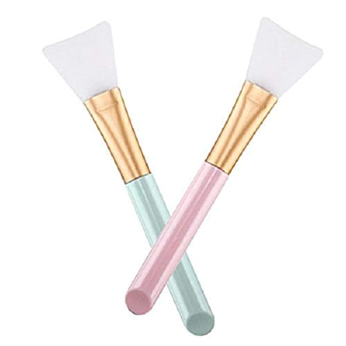 Silicone Face Mask Brush And Mud Mask Applicator - 2 Pieces