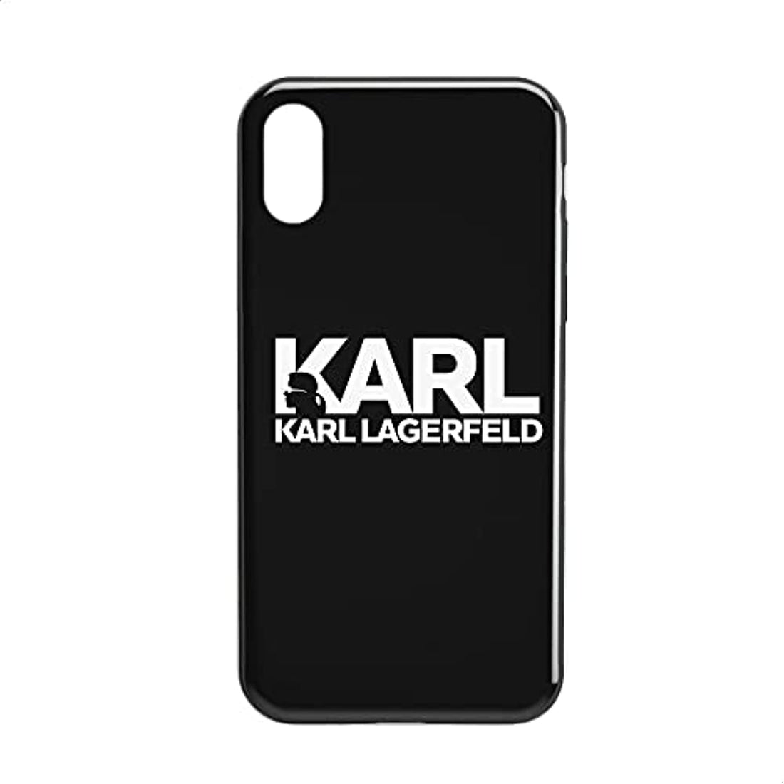 Karl Mobile Cover For Apple iPhone XS Max - Black White