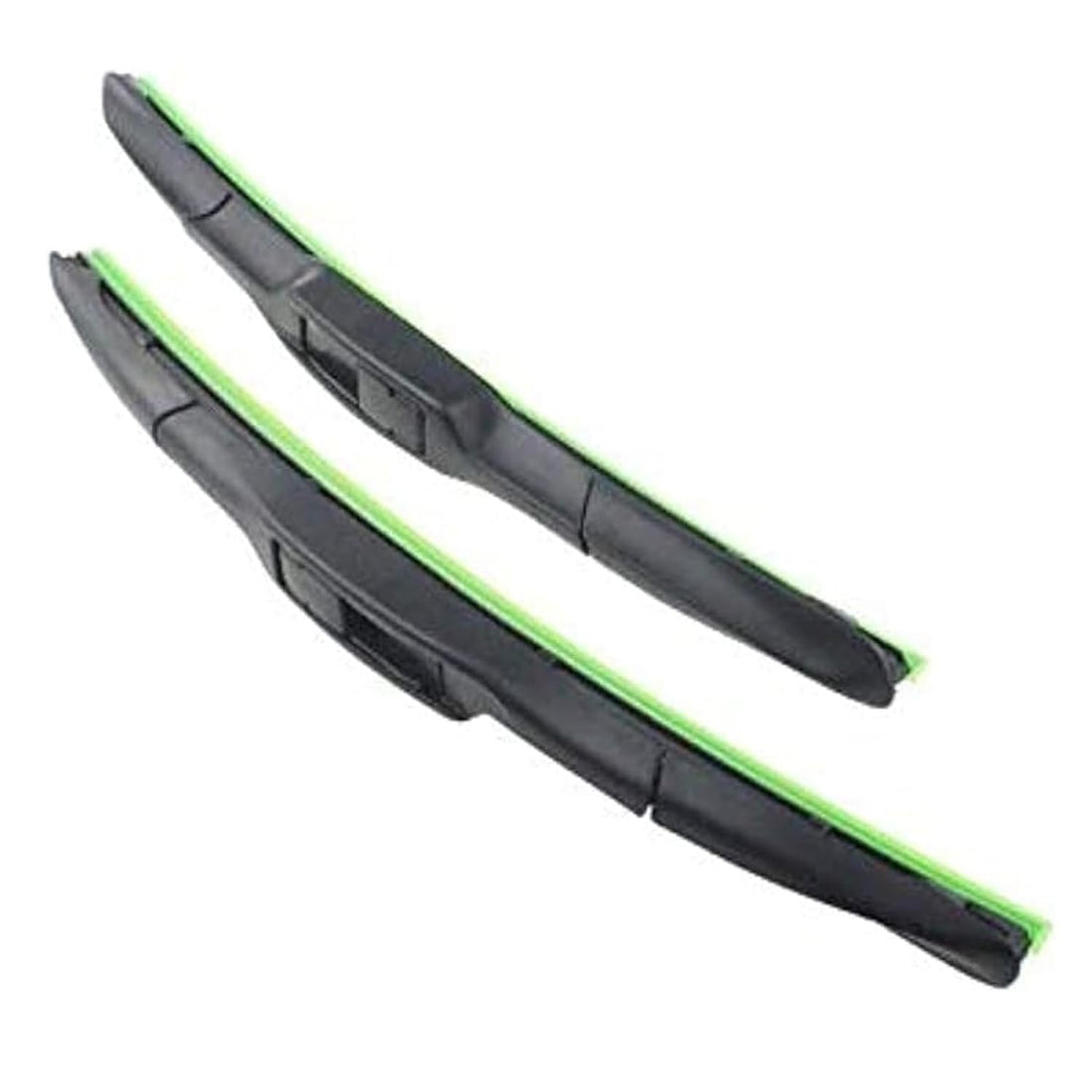 KaberTrade Car Windshield Wiper Blade Set High Quality Material Suitable for Most Cars and Vehicles Rubber Blade Bone Body - 2 Piece - 18"/45.7cm - KaberTrade