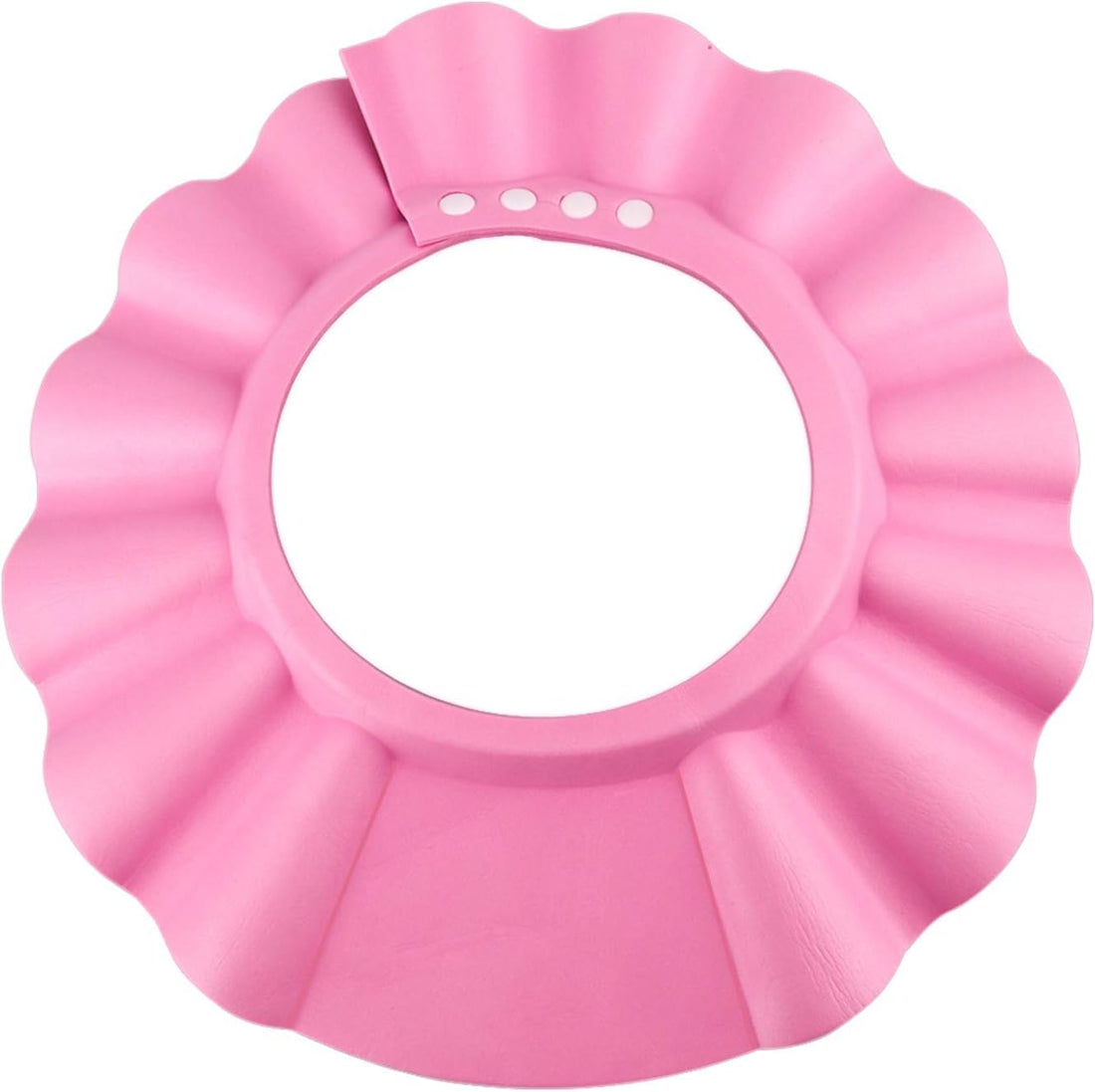 Eye Shield Shampoo Shower Protector Cap Soft Hat for Baby, Pink - 2724682559592