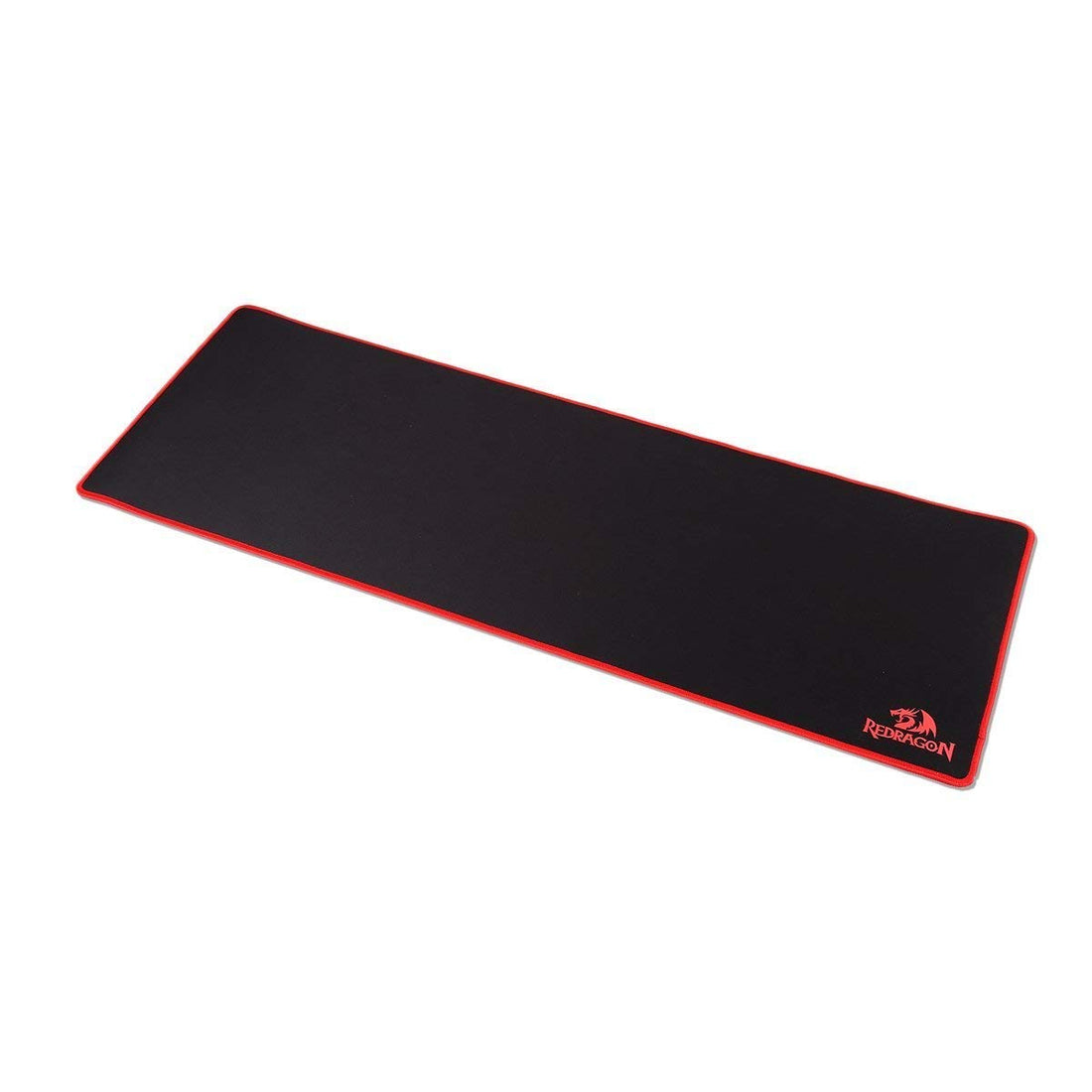 Redragon P003 Waterproof Non Slip Gaming Mouse Pad With Stitched Edges And Silky Smooth Textured - Black Red