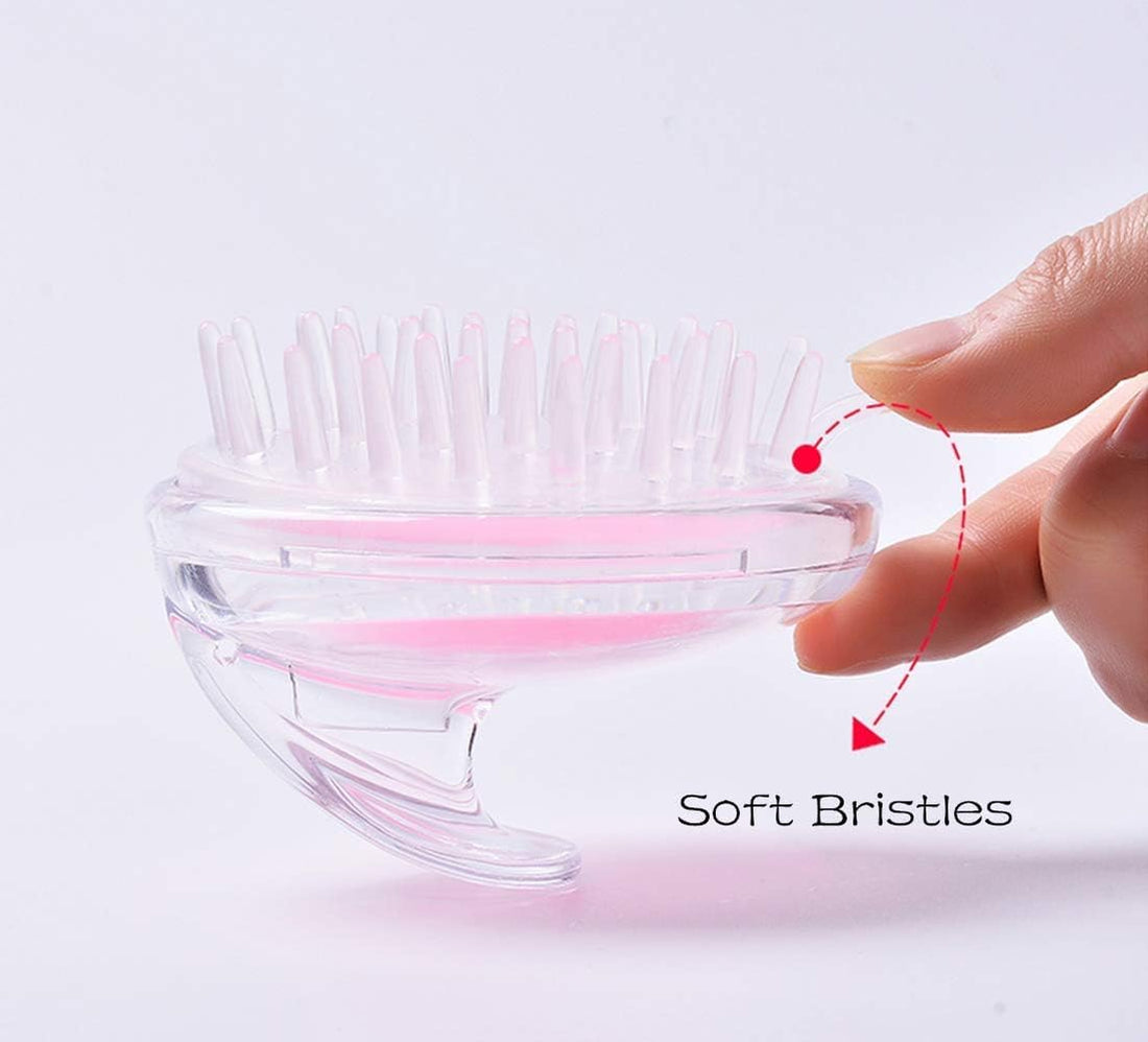1PC Shampoo Brush, Hair Care Shampoo Hair Scalp Massager Shower Brush Deep Cleaning Hair Washing Massage Comb Beauty Tool for Men Women, Kids and Pet (Random Color)