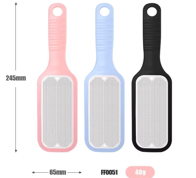 1pc Scraper Stainless Spatula Squeegee Scraping Tool Metal Spatula Remover Remover Exfoliating Scrub Exfoliator for feet Dead Skin Remover Pedicure File Foot-multicolor