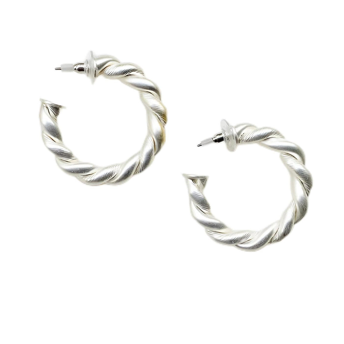 Sterling Silver Studs - Elegant and Pure Silver Earring Set for Daily Wear or Special Occasions, Crafted with High-Quality Material and Fashionable Design