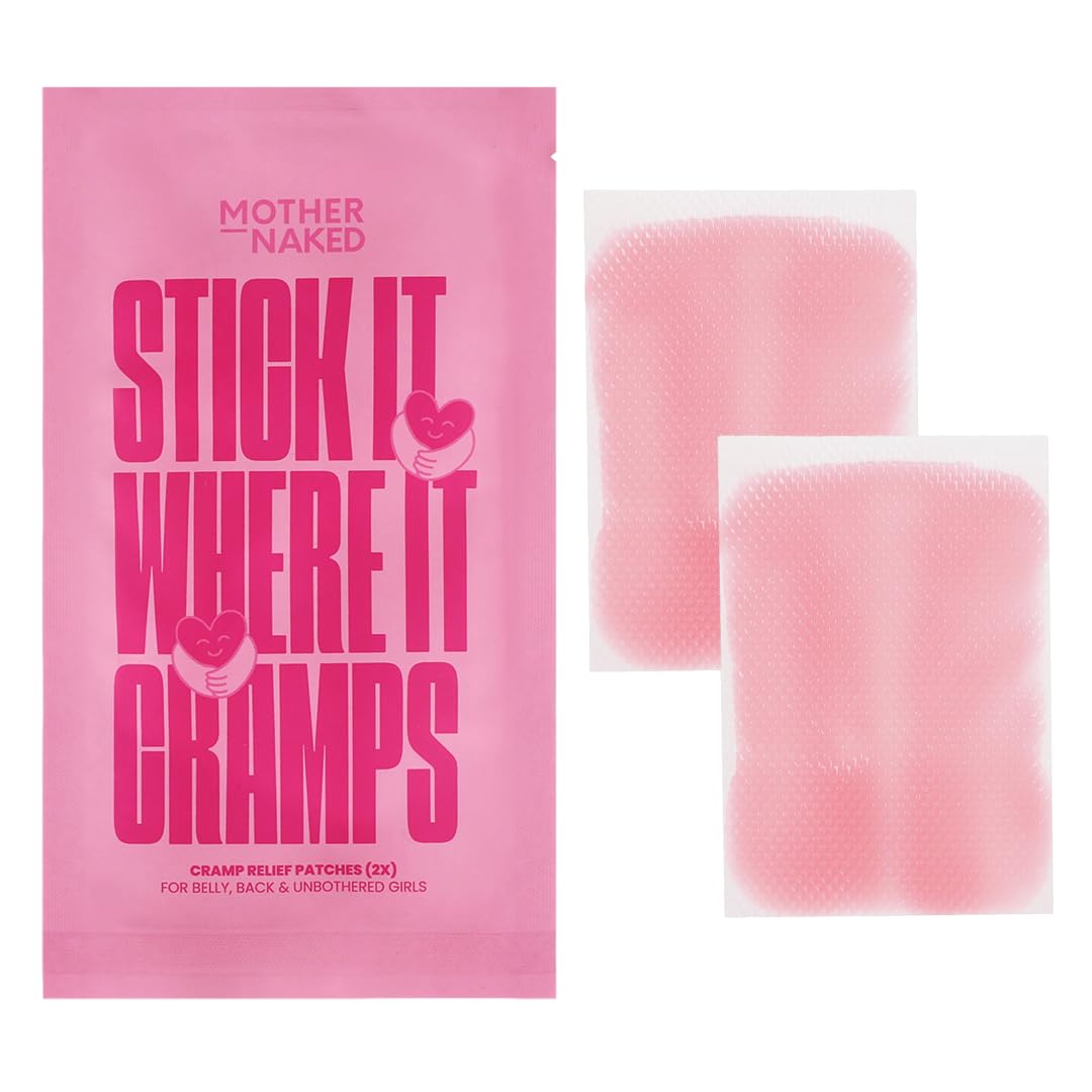 MotherNaked Stick It Where It Cramps | Period Patches | 2x Patches Per Pack | Fast Relief From Cramps | Warming And Cooling Comfort
