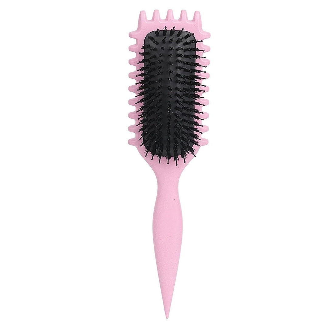 Twista Curl Defining Brush - Detangling and Styling Brush for Women & Men, Defines Curls 2A to 4C & Reduces Frizz, Perfect for Wet & Dry Hair (Random Color)