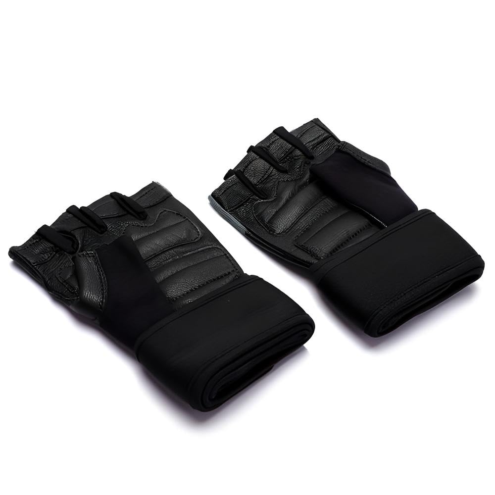 Premium Padded Gym Gloves with Wrist Support – Breathable, Non-Slip Weightlifting Gloves for Strength Training, CrossFit, and Fitness Workouts
