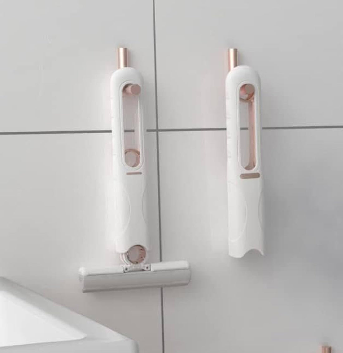 PRIME SHOP Portable Mini Mop and Powerful Sponge Mop, Easy to Store and Discreet, Super Absorbent Floor Cleaning in Kitchen, Bathroom, Living Room, Car - Modern Innovation ️
