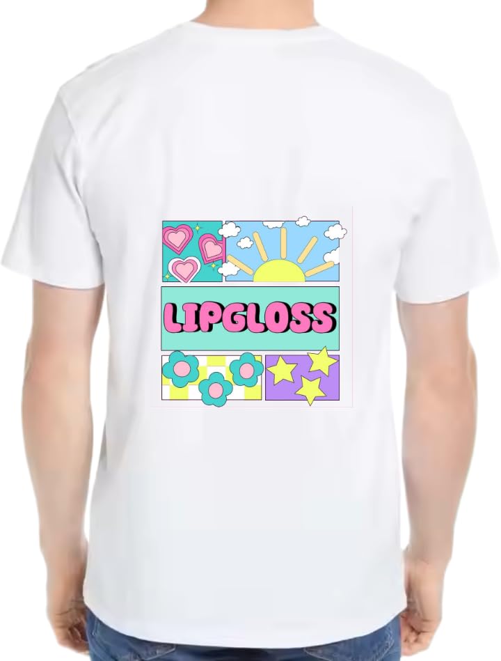 LIPGLOSS T-shirt back White