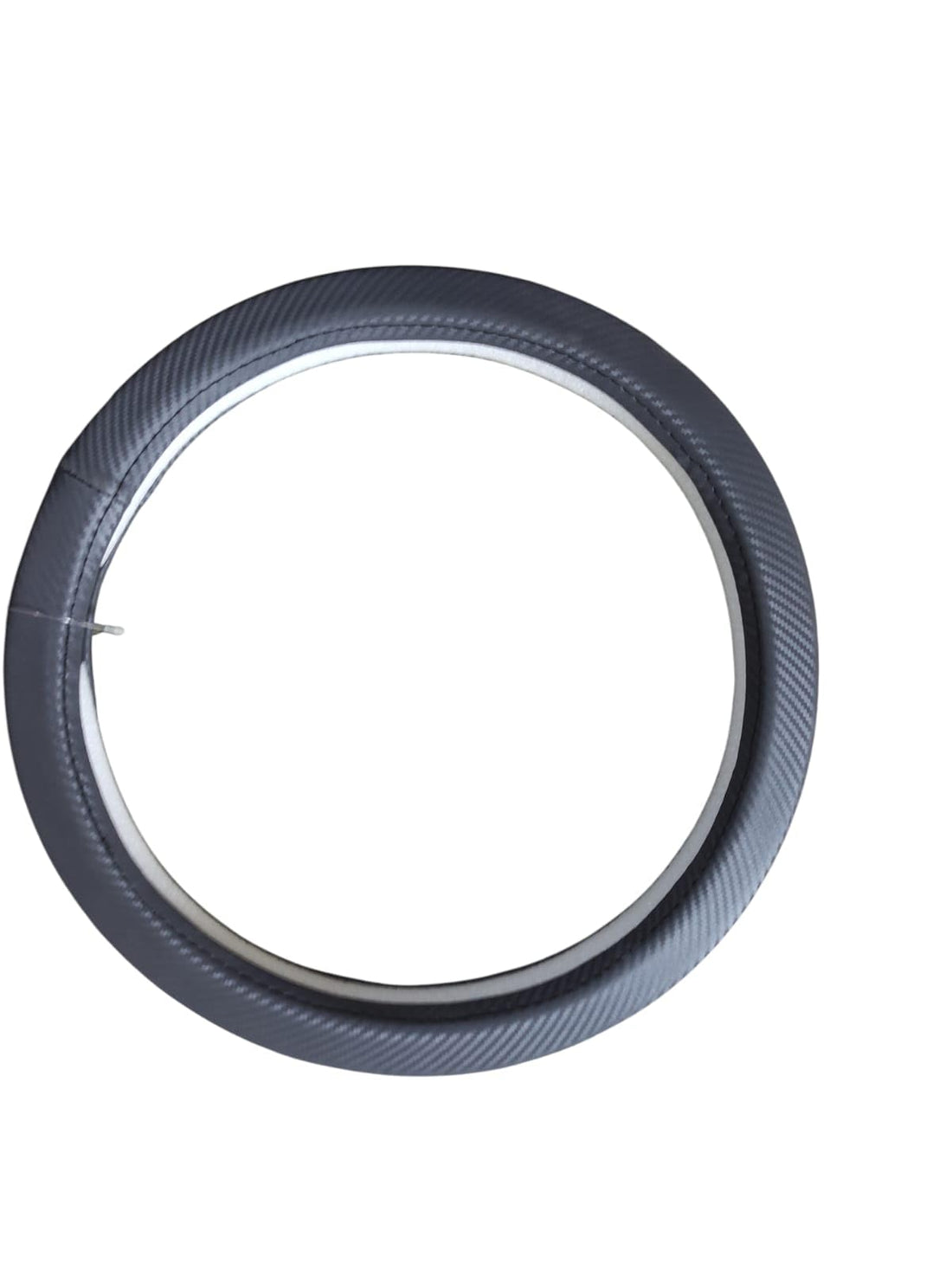 Scorpion Breathable Car Steering Wheel Cover, Wear-Resistant Steering Wheel Cover, Non-Slip Steering Wheel Protector Carbon Gray