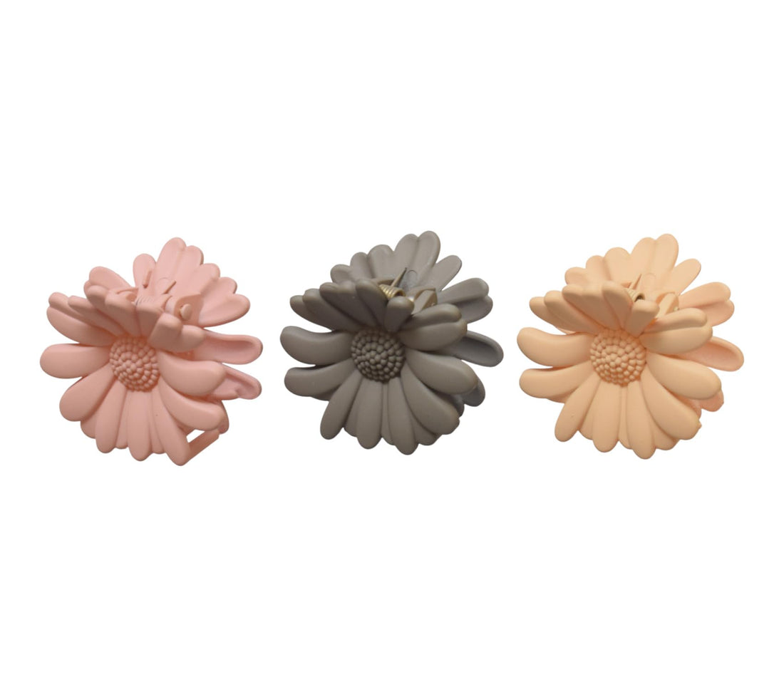 Daphne 3-Piece Rose Girls' Hair Clip - Multicolor - 1916