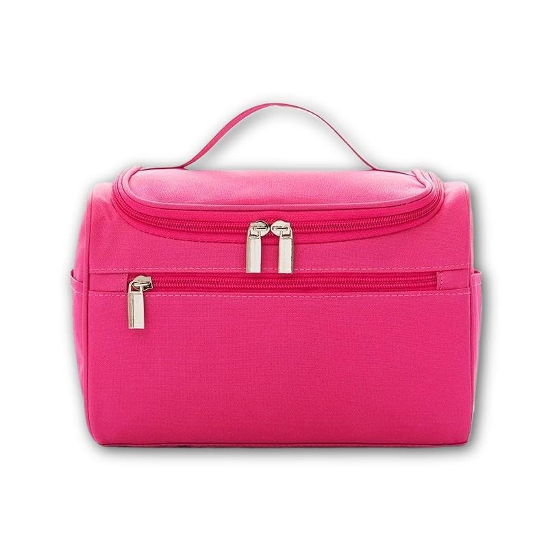 Cosmetic Pouch - Heavy-duty travel case designed for thick creams and shampoos. Keeps your makeup and skincare items perfectly organized during workouts or vacations. A genius solution for maintaining