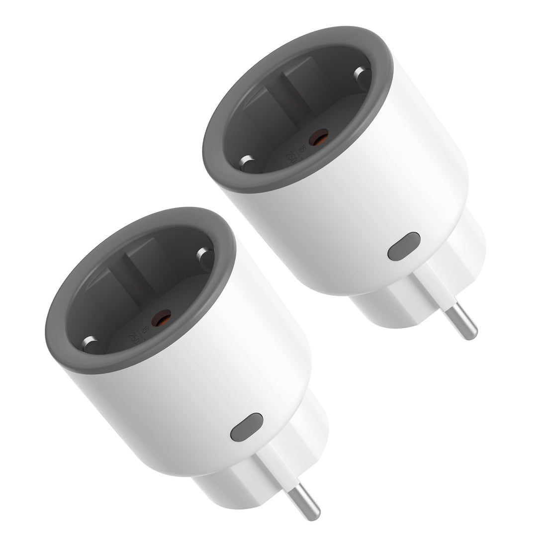 SONOFF S60TPF Smart Socket 16A 2.4G WIFI Smart Plug with Timer, Power Statistics 2 Pack, Overload Protection, Voice Control, Compatible with Alexa, Google Home