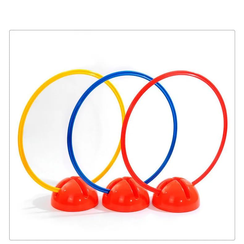 Hula Hoop Ring 60cm Set of 2 – Blue Color Fitness Hoop for Exercise, Training & Kids Activities