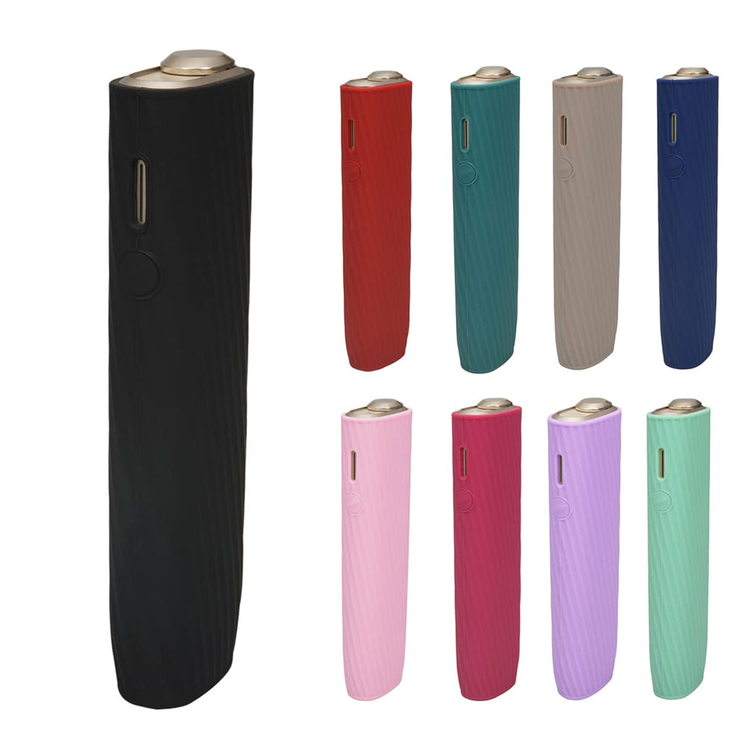 Case Cover for iqos iluma one/ILUMA i one, Silicone Accessories (Black)