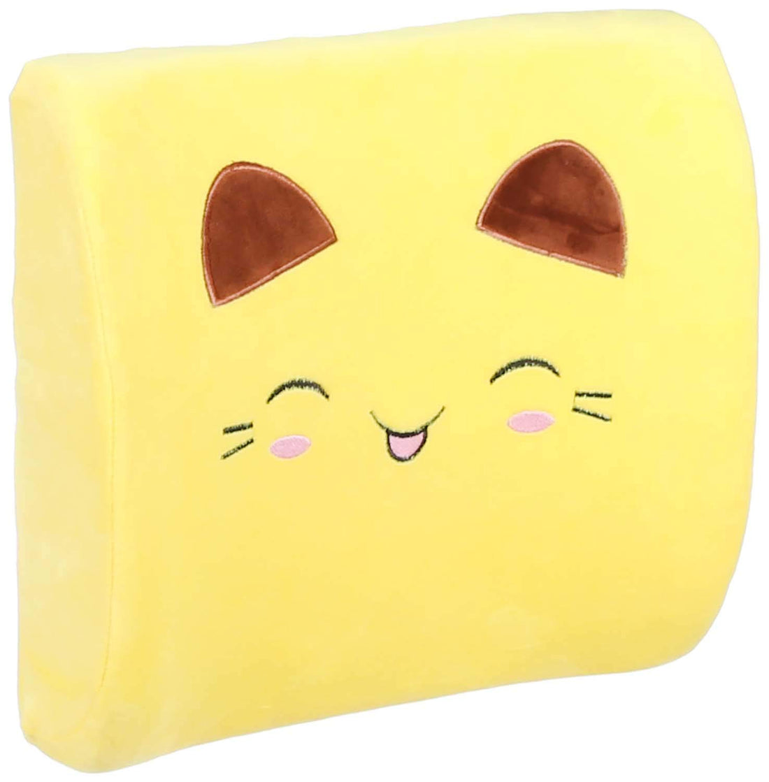 Generic Boom Fresh Memory Foam Back Support Cushion For Car Seat - Yellow