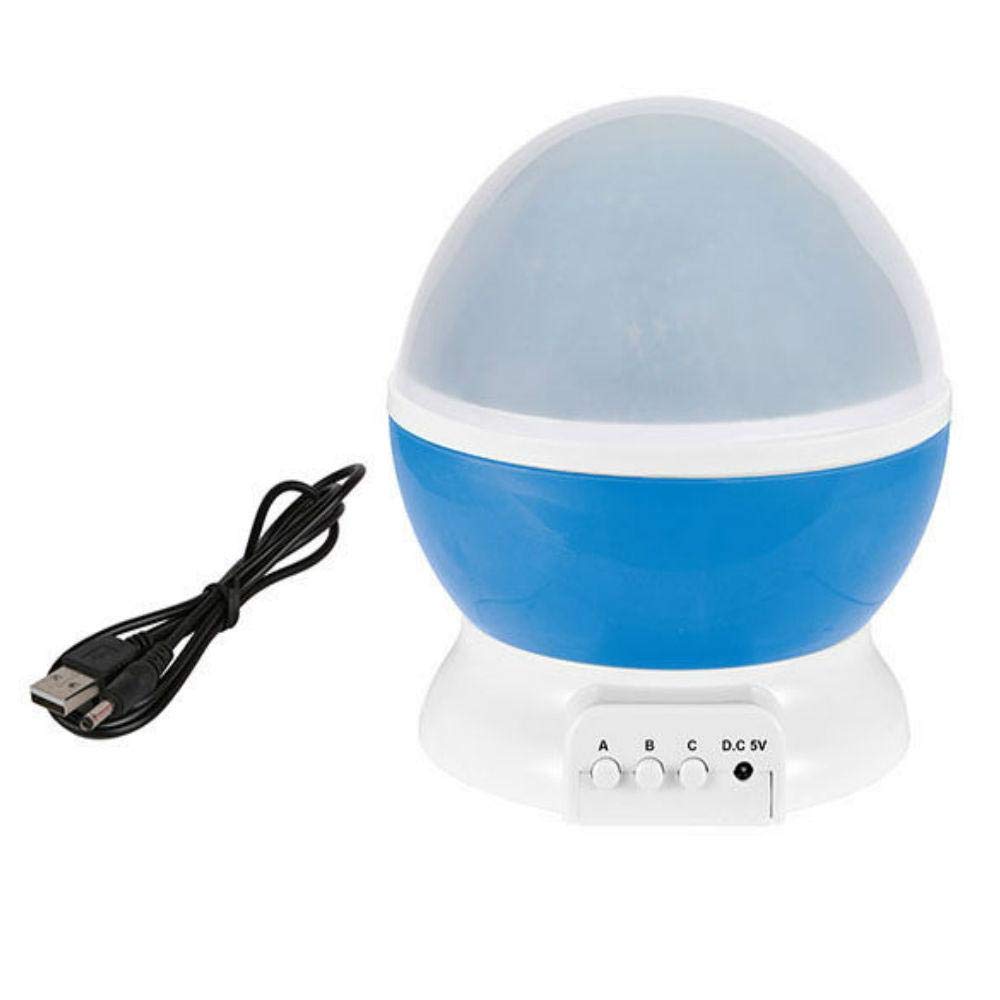 Romantic LED Starry Night Sky Galaxy Projector Lamp Star Light (Blue)