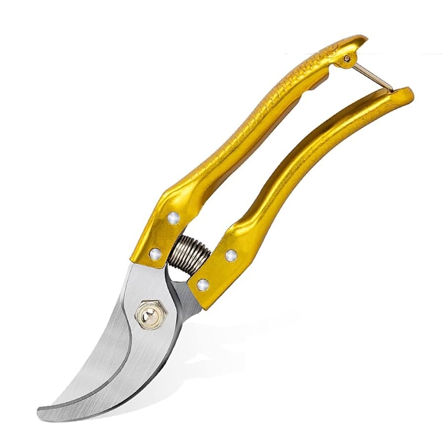 Garden Flower Shears, Lightweight Manual Scissors Make Cutting Smooth and Clean, Premium Plant Shears, Powerful Pruning Tool Used for Flowers, Branches and Leaves.