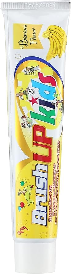 Brush Up Toothpaste For Kids - Cream, 70 Gm