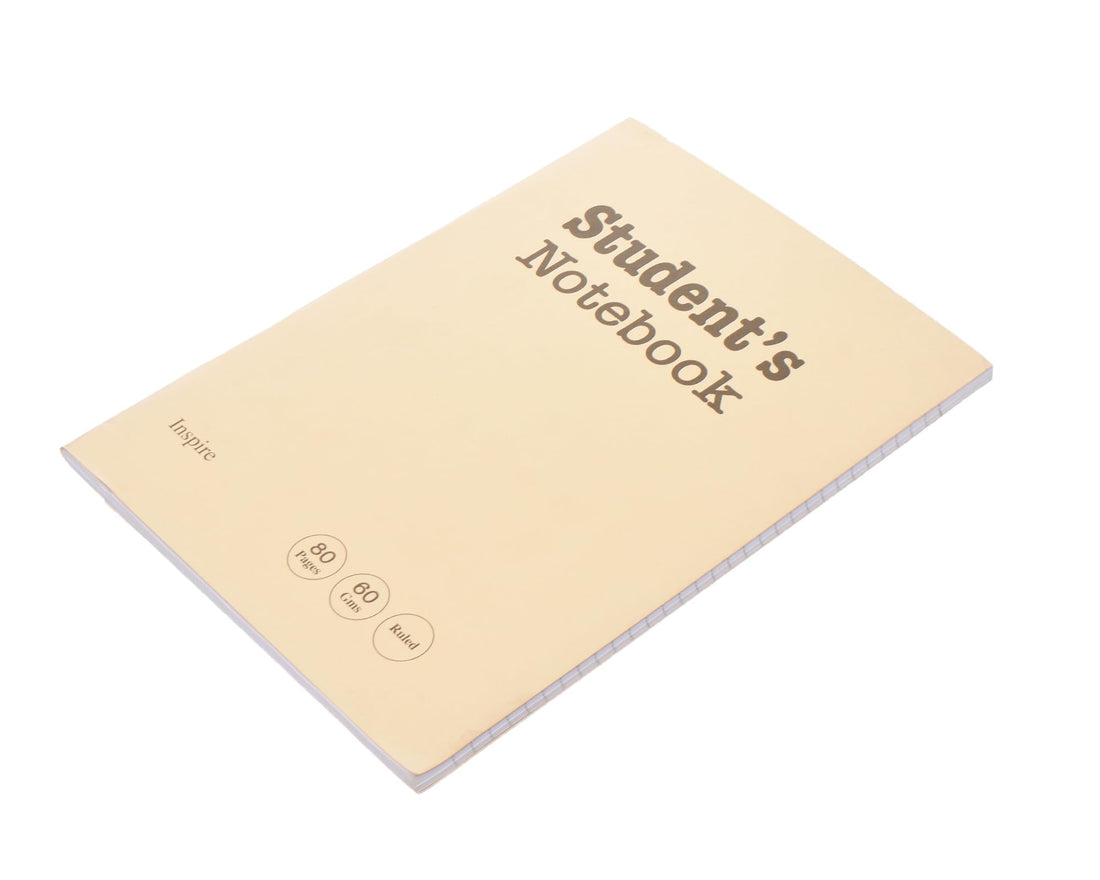 Elmaayergy Stapled Lined A4 Notebook, 80 Sheets, 60GM Suitable For classroom, Homeschooling, And Individual Study Environments
