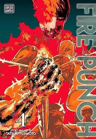 Fire Punch Volume 4, Japanese Manga, Paperback, 18 x 13 cm, Colorful Print, Detailed Illustration, Adventures and Science Fiction, 200 gm