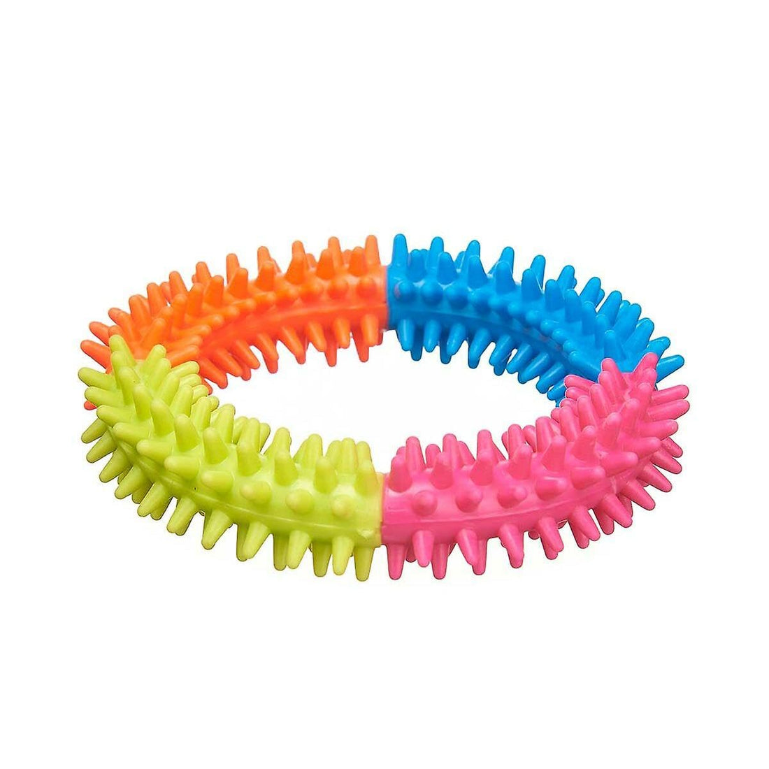 Rubber Dog Teether Toy for Training and Cleaning Teeth