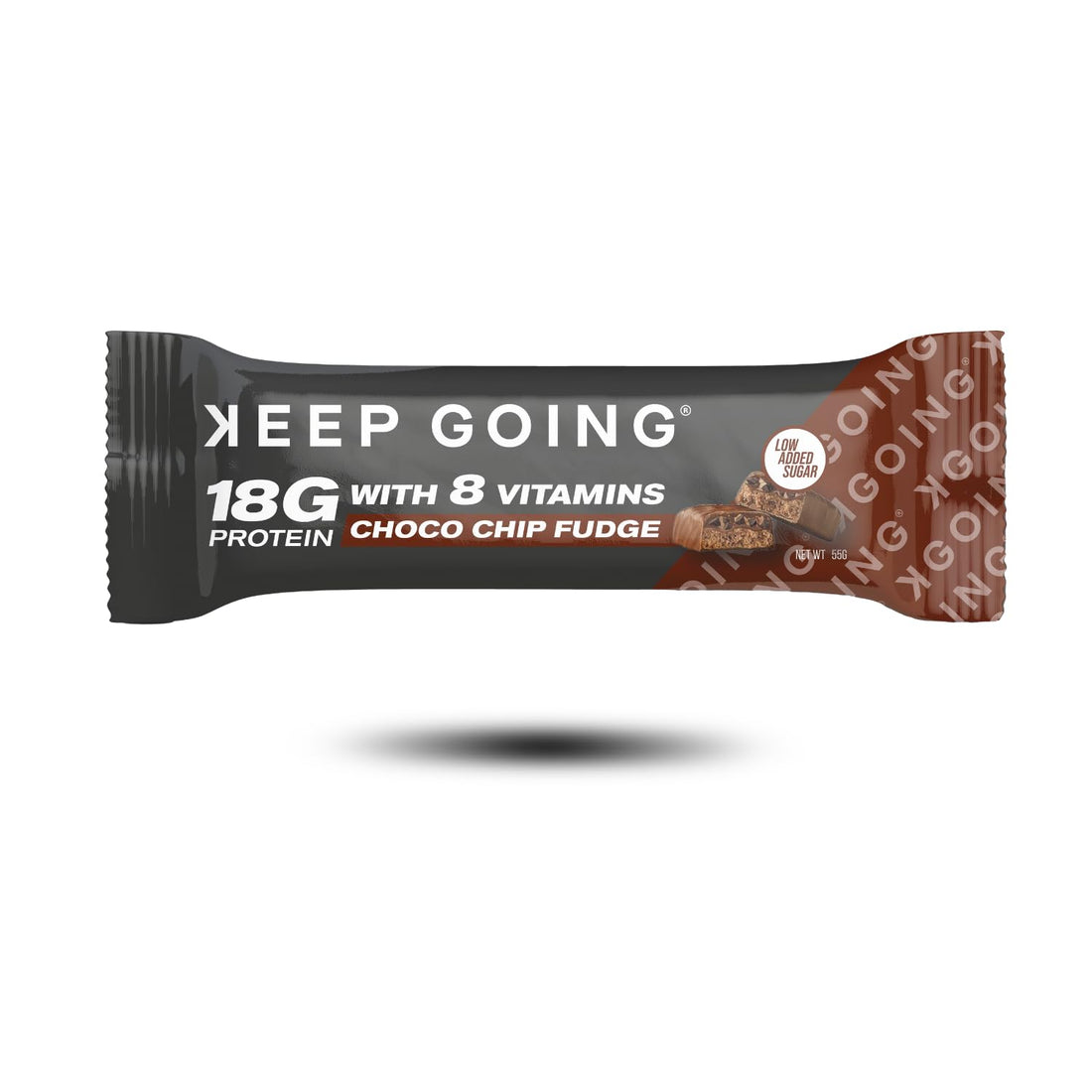 KEEP GOING® Protein & Vitamin Bar Choco Chip Fudge