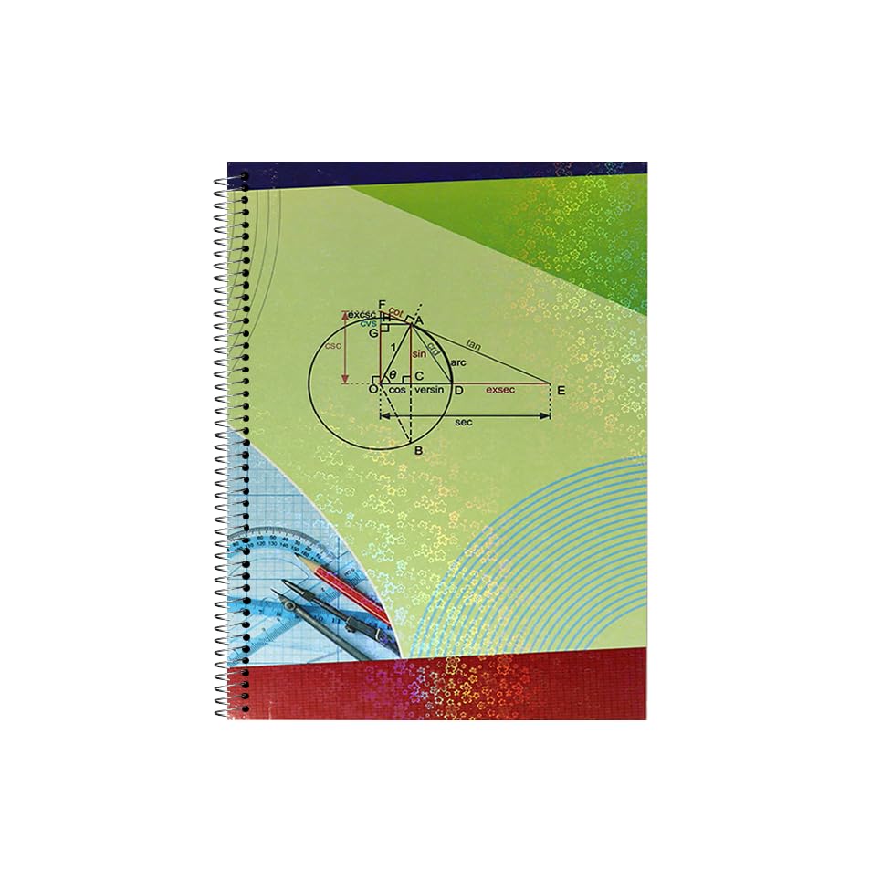 A4 Notebook – 100 Sheets – Green Cover