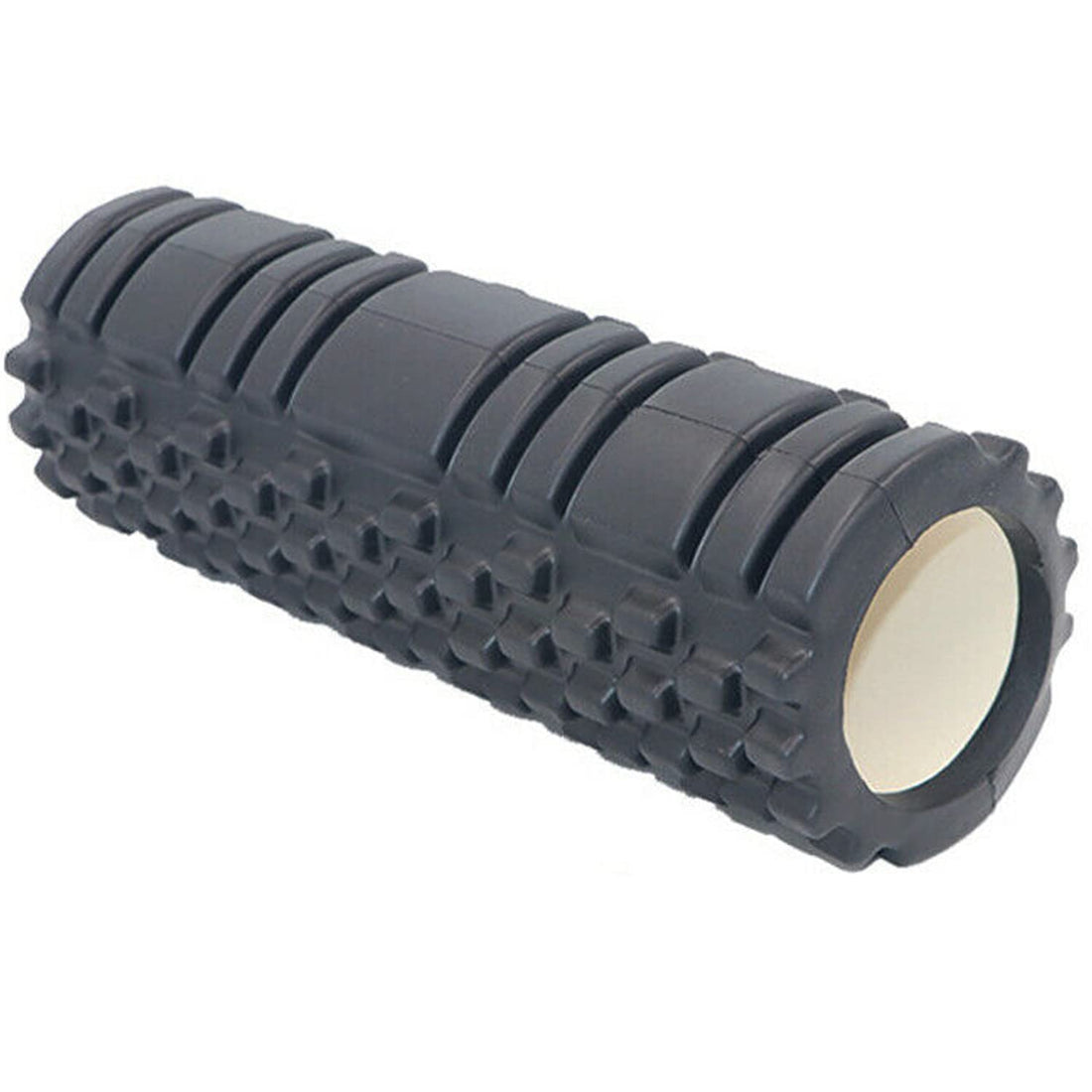 Roller Massage Foam Roller Release Myofascial Crossfit Yoga Pilates GT894 (black)