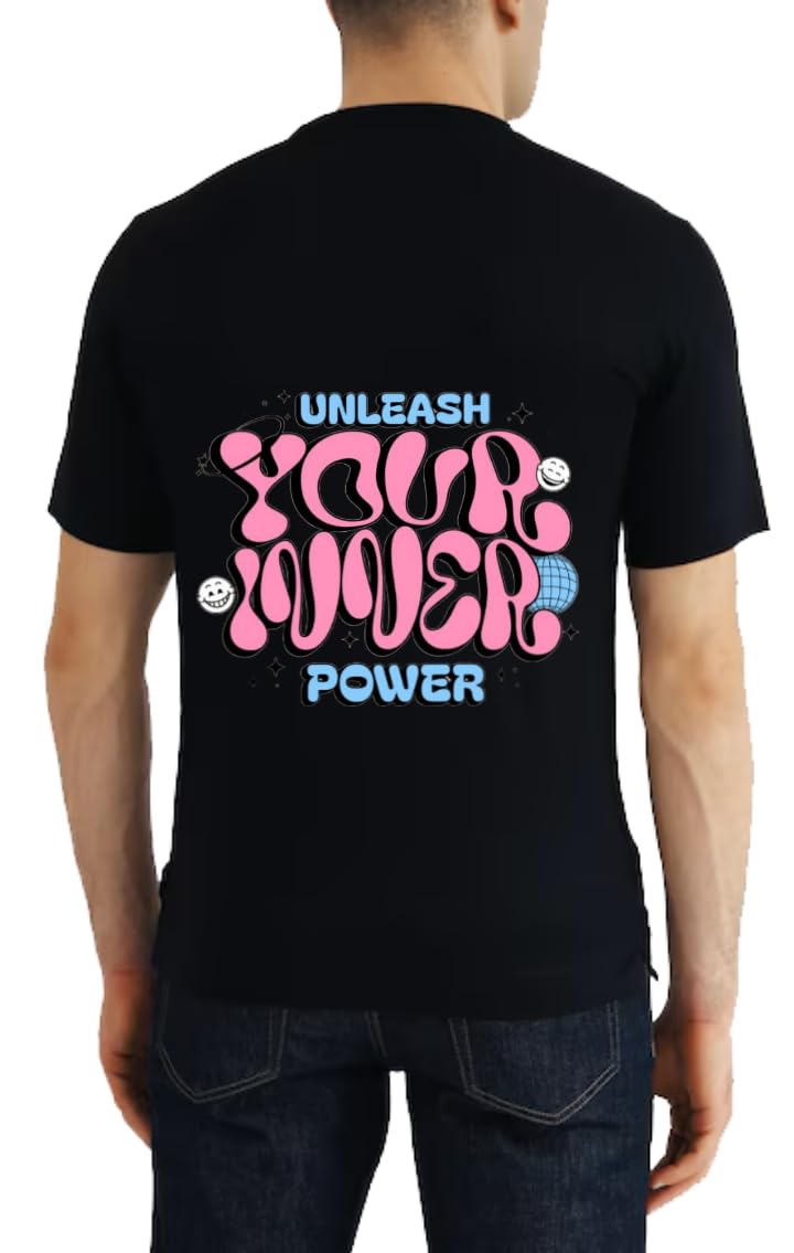 UNLEASH YOUR POWER T-shirt Black