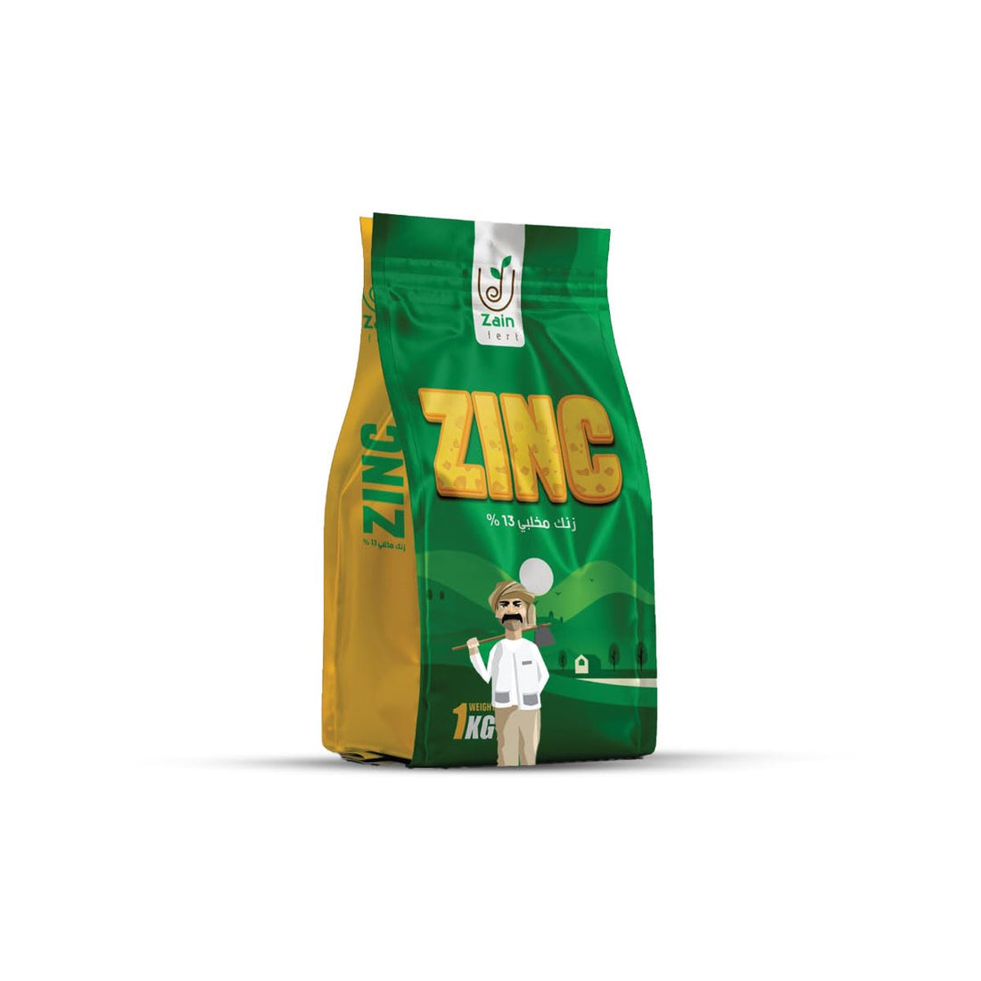 Zain Fert zinc fertilizer percent13 , pack of 1000 grams