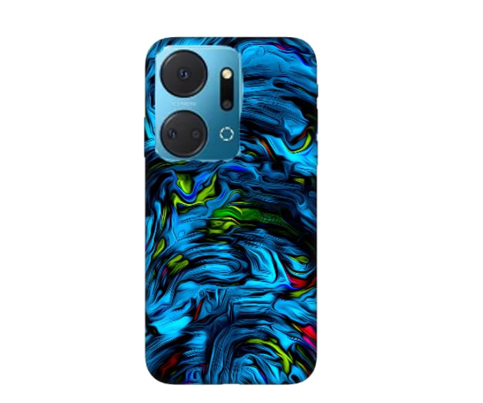 New design number 10129 Silicone Printed mobile case compatible with Honor X7a