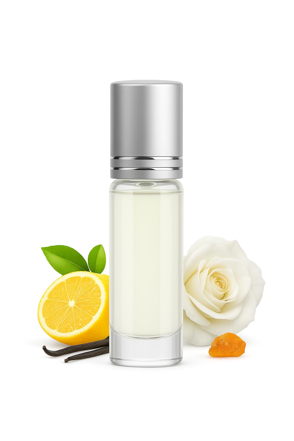 Musk Al Tahara Lemon Scent for Unisex – Musk Al Tahara Lemon Perfume Oil Roll-On 12ml – Concentrated Perfume Oil Free Alcohol – Fresh Citrus Oriental Fragrance – La Perfumes Niche