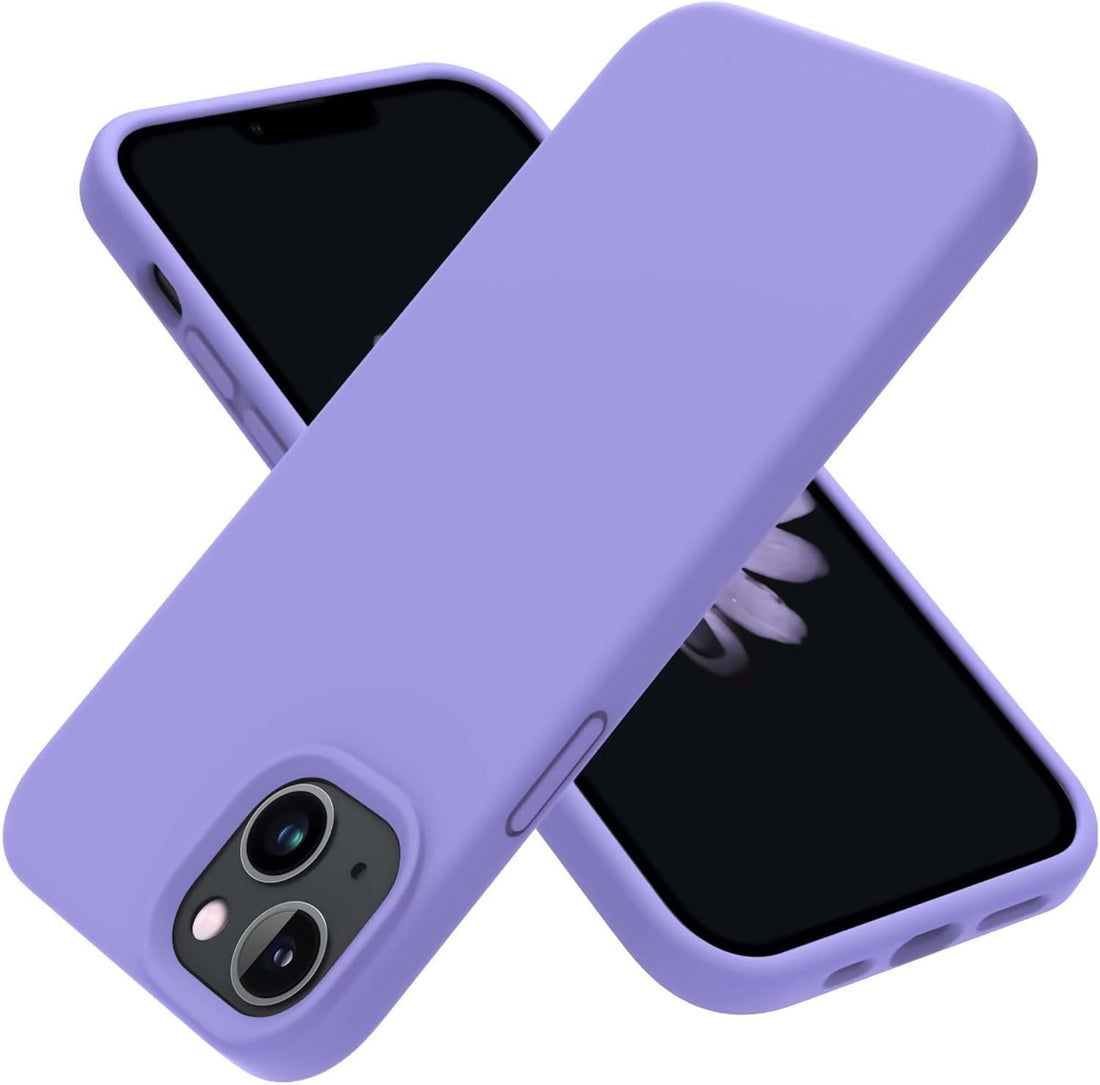 Next Store Silicone Case Compatible with iPhone 14 - Perfect Protection and Stylish Design, Compatible with Wireless Charging, Protects Against Bumps and Scratches (Mauve)