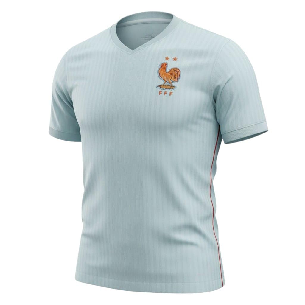 France 2026 Football T-Shirt - Mint Green - Unisex Adult - High Quality Sports Design for Training and Match
