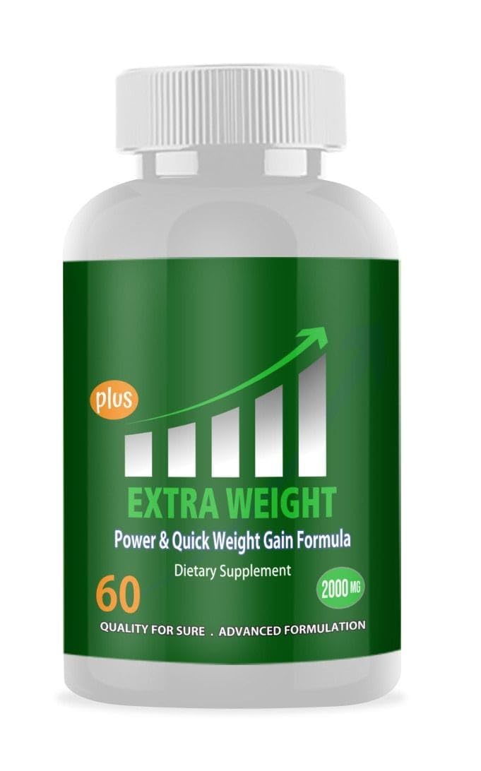Herbal Capsules for Weight Gain, Hormone Regulation, Digestion, Stimulate Appetite, Natural Effective Formula 60 Capsules 1 Month Supply