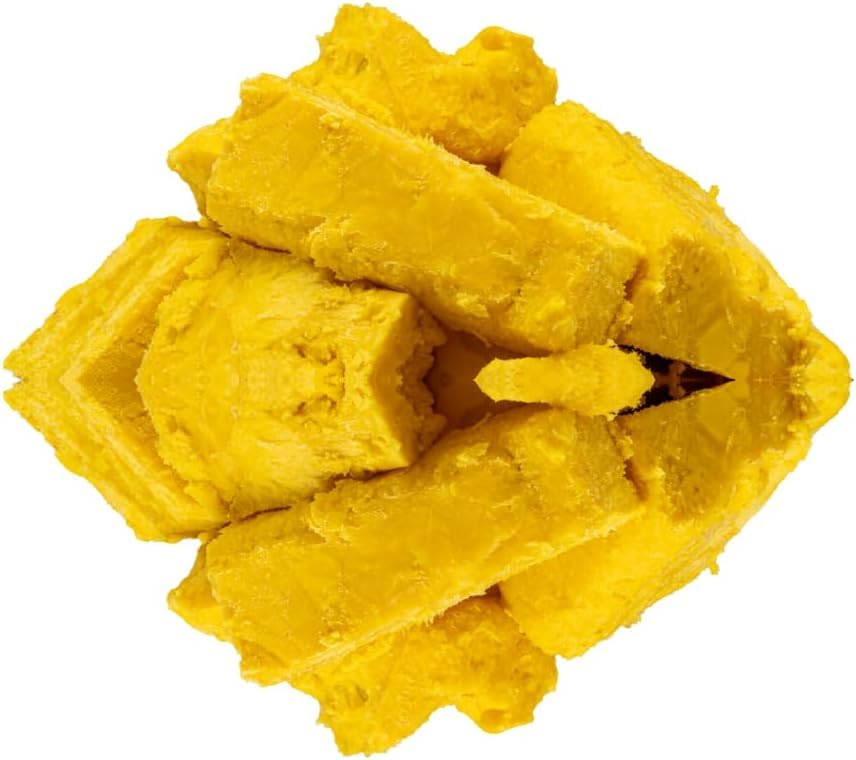 Raw African Shea Butter - 100% Pure Natural Unrefined - Imported from Ghana, Top Grade, Yellow (2 kilo)