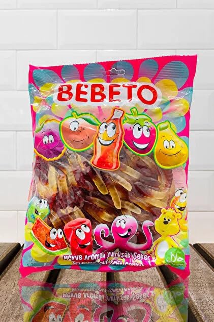 Bebeto Jelly Cola Imported, Fruit Flavoured Gummy Candy, 1KG